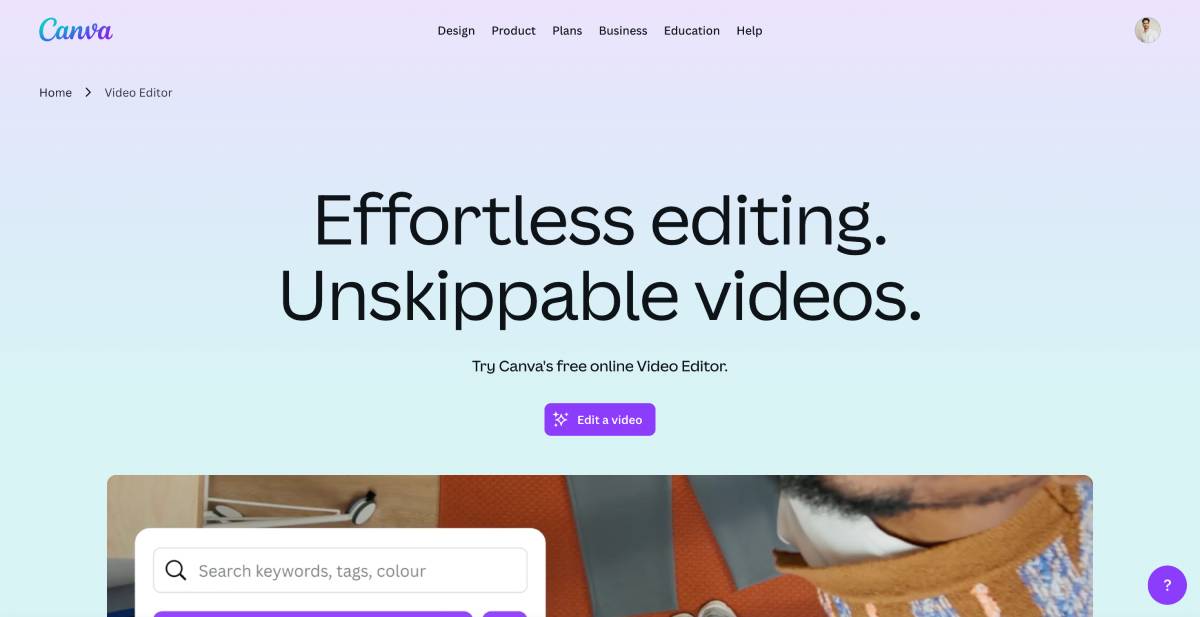 Canva Video: Best for Visual HR & Culture Content