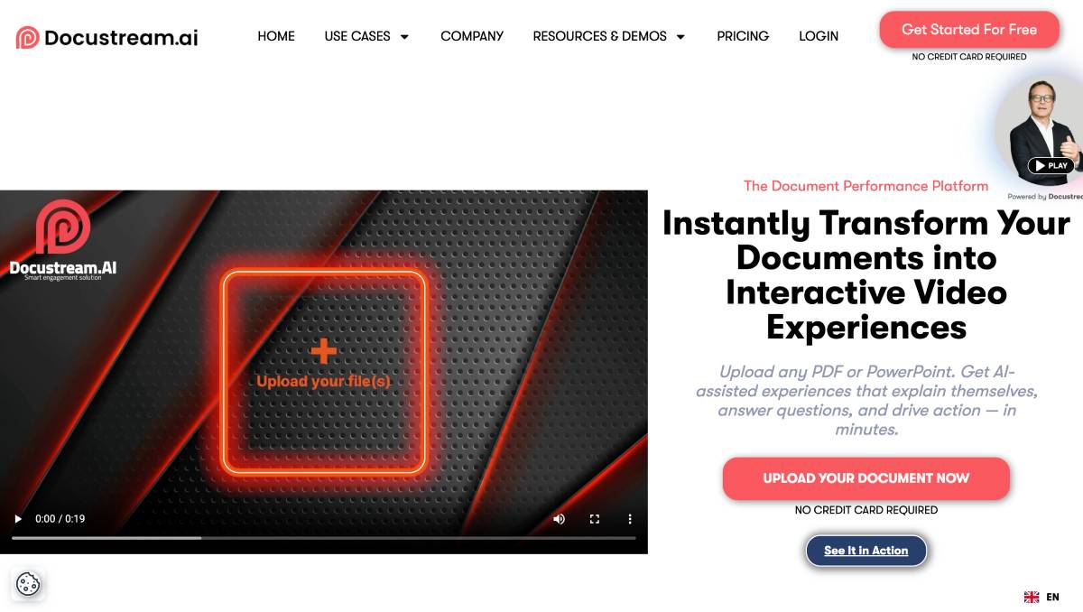 Docustream: Best Overall Synthesia Alternative for HR & L&D